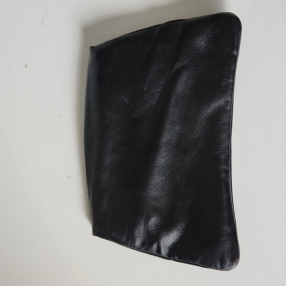 SWAROVSKI | Leather clutch crystals embellished black - Picture 3 of 8